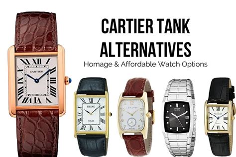 cartier look alike watch|cartier tank watch alternatives.